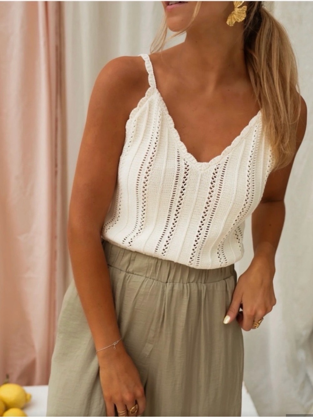 Knitted top